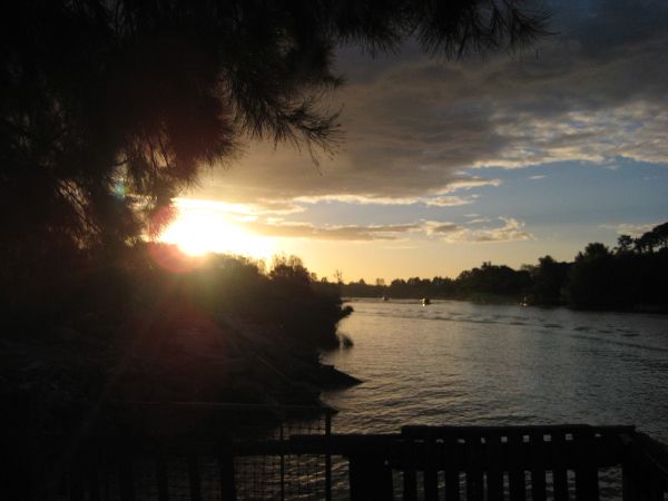 Camping Sunset
