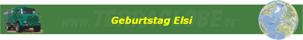 Geburtstag Elsi