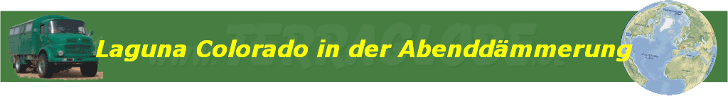 Laguna Colorado in der Abendd�mmerung