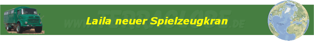 Laila neuer Spielzeugkran
