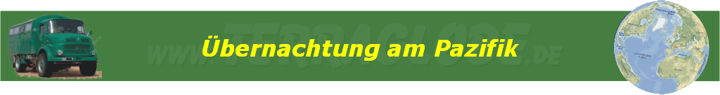 �bernachtung am Pazifik