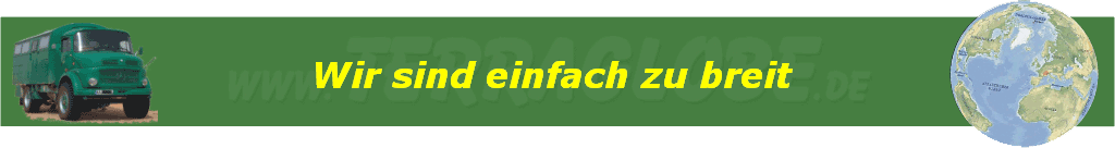 Wir sind einfach zu breit 