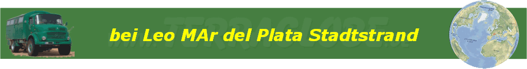 bei Leo MAr del Plata Stadtstrand