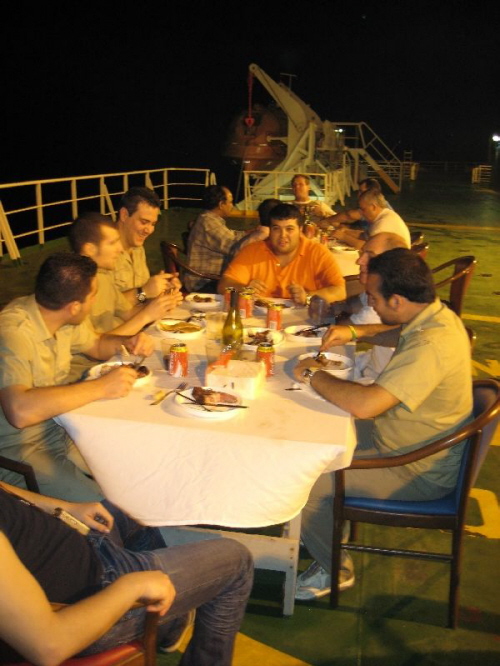 Barbeque an Deck 006