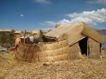 Haus auf Uros
