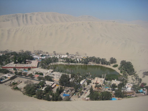 Huacachina-Oase Panorama