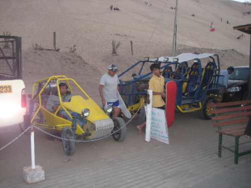 Huacachina-Oase Sandbuggys