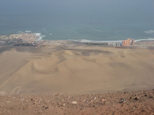Iquique aus der Vogelperspektive