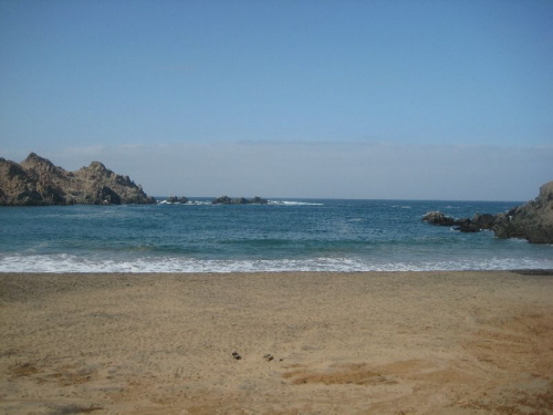 Strand von Puerto Inca