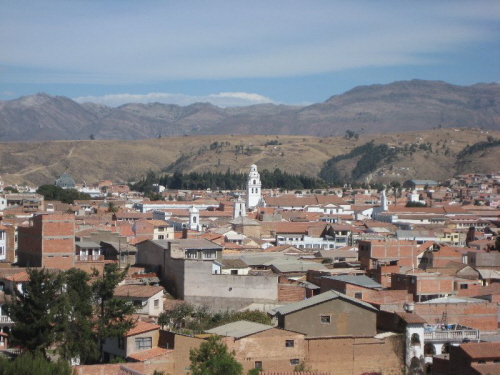 Sucre Aussicht