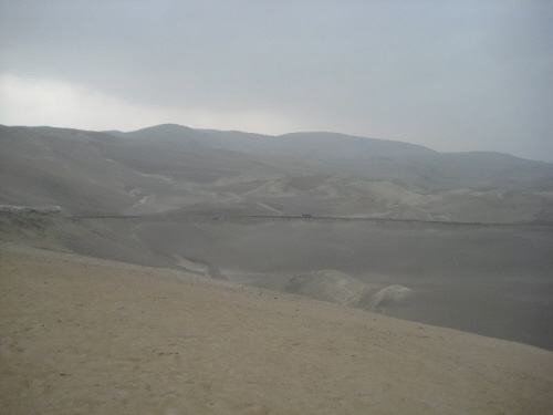 Unmengen Sand umgeben uns